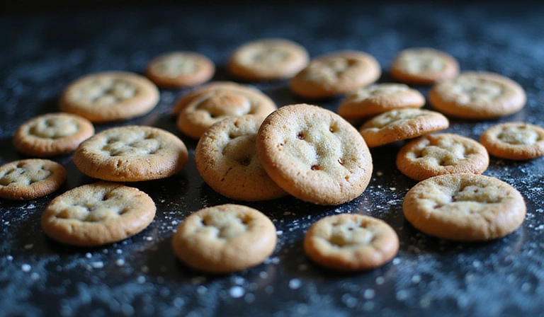 Różnorodne ciasteczka komputerowe symbolizujące pliki cookies